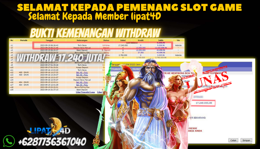 Bukti JP Slot Pragmatic Play - Wild West Gold