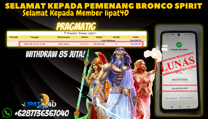 Bukti JP Slot Pragmatic Play - Bonco Spirit